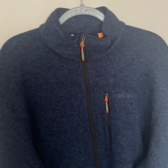 XL Orvis Trout Bum Zip Fleece